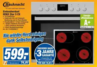 expert Techno Land Bauknecht Einbauherdset Heko Star 5 EX Angebot