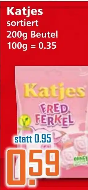 Klaas und Kock Katjes 200g Beutel Angebot