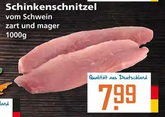 Klaas und Kock Schinkenschnitzel 1000g Angebot