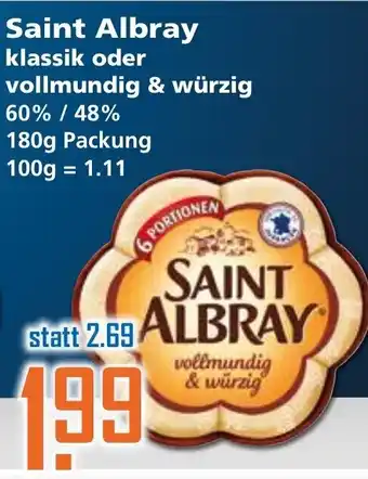 Klaas und Kock Saint Albray 180g Angebot