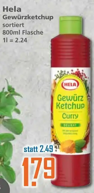 Klaas und Kock Hela Gewürzketchup 800ml Angebot