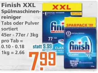 Klaas und Kock Finish XXL Spülmaschinenreiniger Angebot