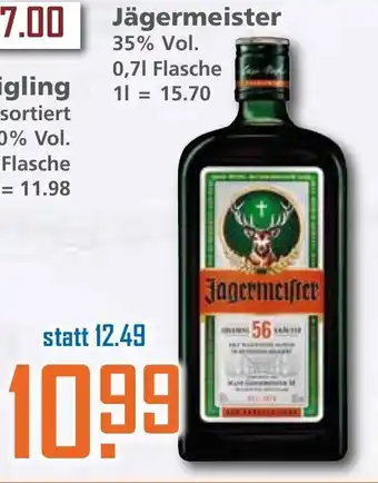 Klaas und Kock Jägermeister 0,7L Angebot