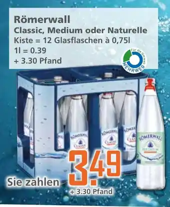 Klaas und Kock Römerwall Classic, Medium oder Naturelle 12x0,75L Angebot