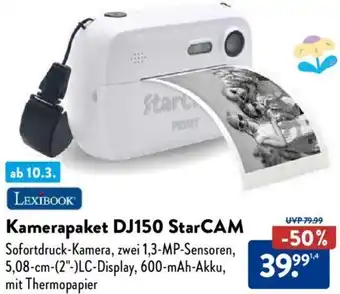 Aldi Nord LEXIBOOK Kamerapaket DJ150 StarCAM Angebot