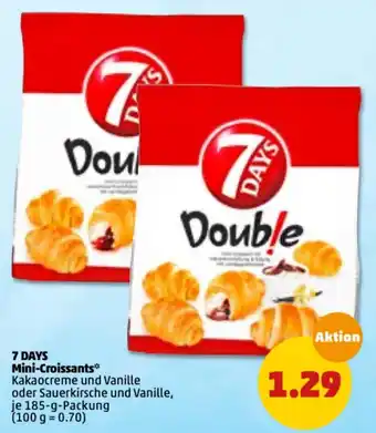 PENNY 7 Days Mini Croissants 185g Angebot