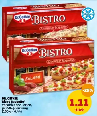 PENNY Dr. Oetker Bistro Baguette 250 g Angebot