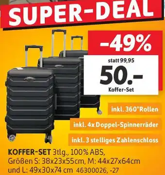 SCONTO Koffer-Set Angebot