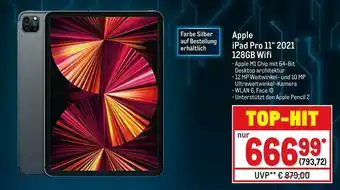 METRO Apple ipad pro 11“ 2021 Angebot