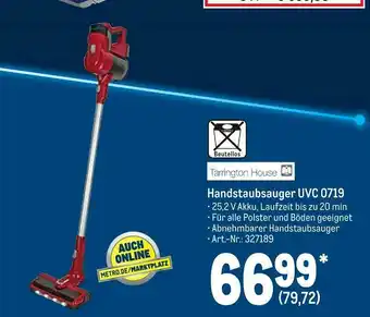 METRO Tarrington house handstaubsauger uvc 0719 Angebot