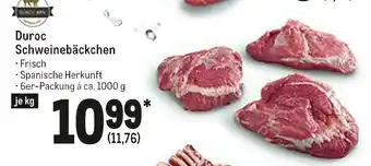 METRO Duroc schweinebäckchen Angebot