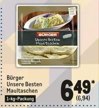 METRO Bürger unsere besten maultaschen Angebot