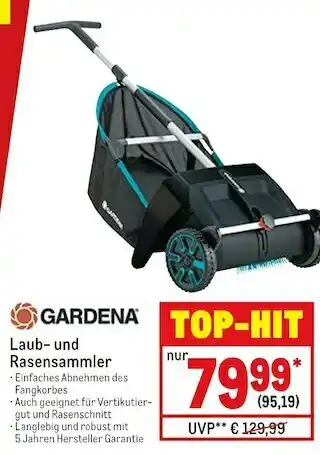 METRO Gardena laub- und rasensammler Angebot