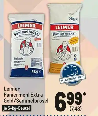 METRO Leimer paniermehl extra gold/semmelbrösel Angebot