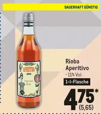 METRO Rioba aperitivo Angebot