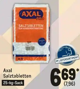 METRO Axal salztabletten Angebot