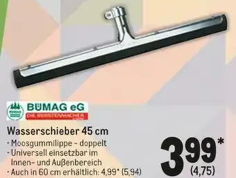 METRO Bumag eg wasserschieber Angebot