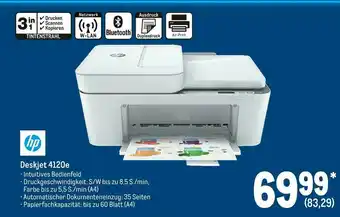 METRO Hp deskjet 4120e Angebot