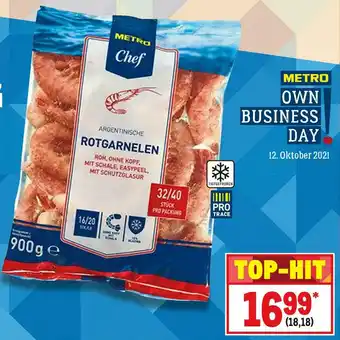 METRO Metro chef rotgarnelen Angebot