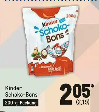 METRO Kinder schoko-bons Angebot