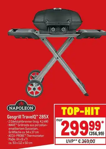 METRO Napoleon gasgrill travelqtm285x Angebot