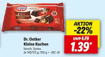 Lidl Dr. oetker kleine kuchen Angebot