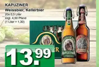 Getränkeparadies Gefromm Kapuziner Weissbier, Kellerbier Angebot