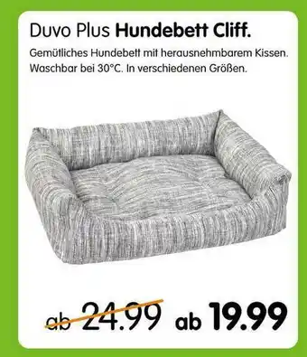 MegaZoo Duvo Plus Hundebett Cliff Angebot