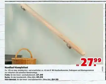 Hagebau Handlauf-komplettset Angebot