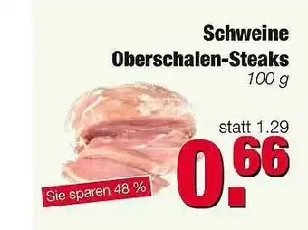 Edeka Scherer Schweine Oberschalen-steaks Angebot