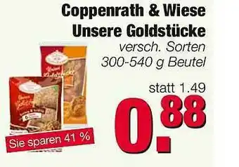 Edeka Scherer Coppenrath & Wiese Unsere Golstücke Angebot