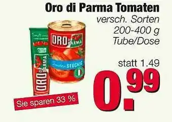 Edeka Scherer Oro Di Parma Tomaten Angebot