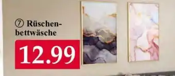 Woolworth Rüschen Bettwäsche Angebot