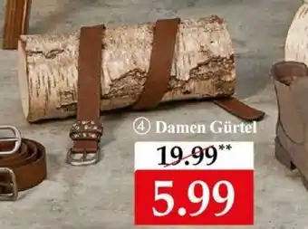 Woolworth Damen Gürtel Angebot