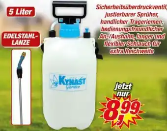 Posten Börse KYNAST Drucksprüher 5 Liter Angebot