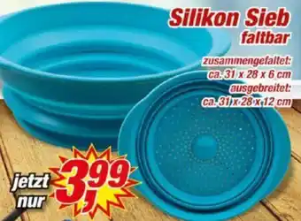Posten Börse Silikon Sieb faltbar Angebot
