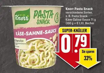 Edeka Neukauf Knorr Pasta Snack 71g Becher Angebot