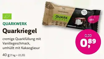 Denns BioMarkt QUARKWERK Quarkriegel 40 g Angebot