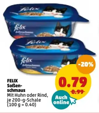 PENNY Felix Soßenschmaus 200 g Schale Angebot