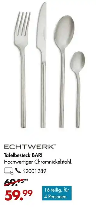 Galeria Echtwerk Tafelbesteck Bari Angebot