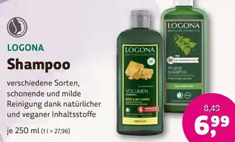 Denns BioMarkt LOGONA Shampoo 250 ml Angebot