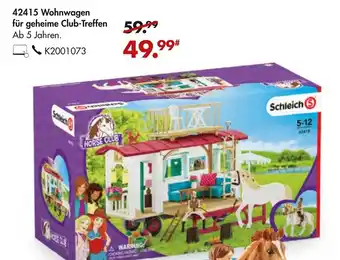 Galeria Schleich 42415 Wohnwagen für geheime Club Treffen Angebot