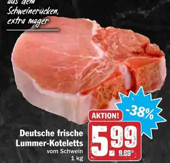 Hit Deutsche frische Lummer Koteletts 1kg Angebot