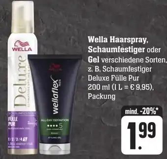 Scheck-in-Center Wella Haarspray, Schaumfestiger oder Gel 200 ml Angebot