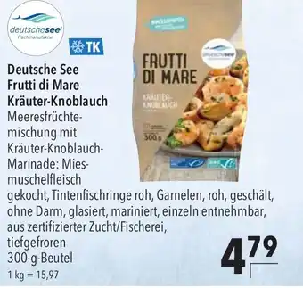 CITTI Markt Deutsche See Frutti di Mare Kräuter-Knoblauch 300 g Beutel Angebot