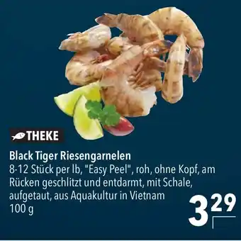 CITTI Markt THEKE Black Tiger Riesengarnelen 100 g Angebot