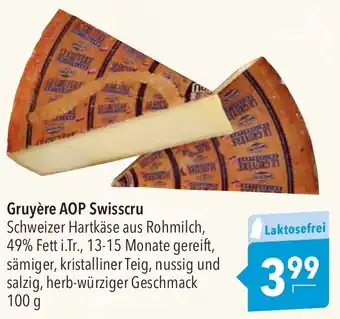 CITTI Markt Gruyère AOP Swisscru 100 g Angebot