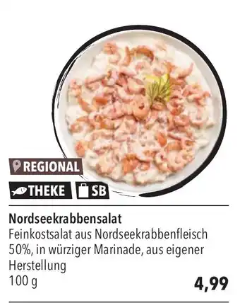 CITTI Markt Nordseekrabbensalat 100 g Angebot