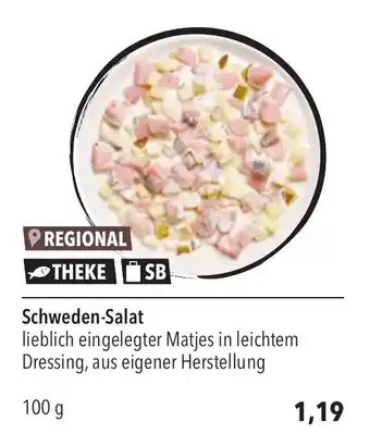 CITTI Markt Schweden-Salat 100 g Angebot