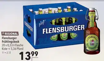 CITTI Markt Flensburger Frühlingsbock 20 x 0,33-l-Flasche Angebot